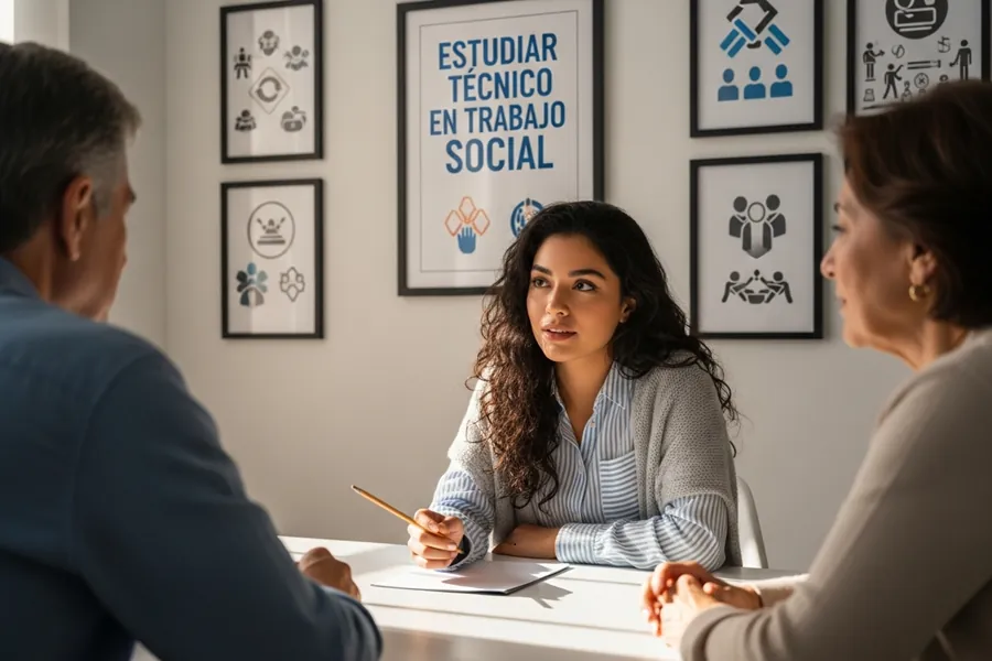 estudiar Técnico en Trabajo Social