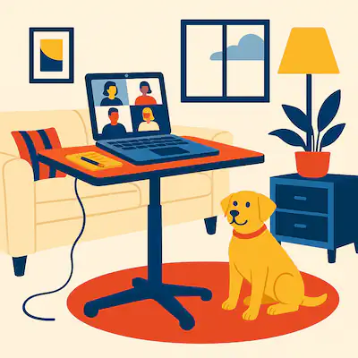 Lugar Específico para Trabajar desde Casa
