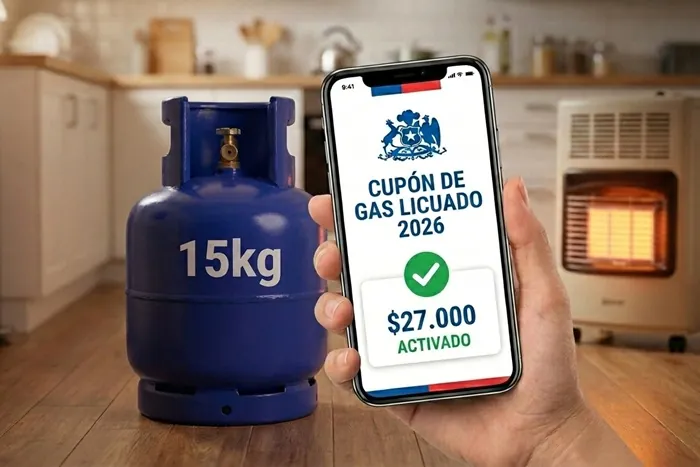 Cupón de Gas licuado